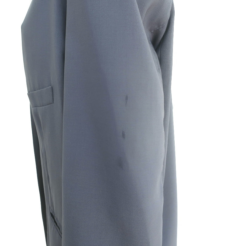The Frankie Shop Oversized Blazer Gray Stretch Suiting Size Extra Small/Small