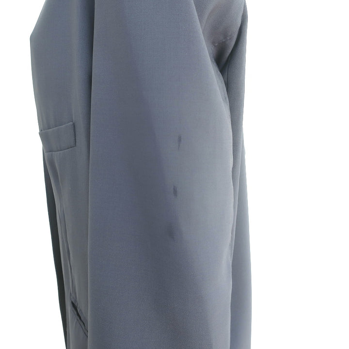 The Frankie Shop Oversized Blazer Gray Stretch Suiting Size Extra Small/Small