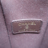 Chanel Quilted Caviar Leather Phone Holder on Chain Black