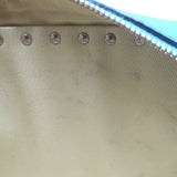 Valentino Rockstud Camera Bag Blue Leather Small Crossbody