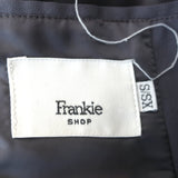 The Frankie Shop Oversized Blazer Gray Stretch Suiting Size Extra Small/Small