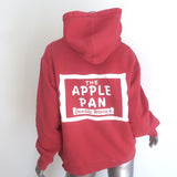 Madhappy x Apple Pan Heritage Hoodie Sweatshirt Red Size Small Unisex