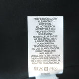 Tibi Gingham Oversized Blazer Navy/Black Size Medium Two-Button Jacket