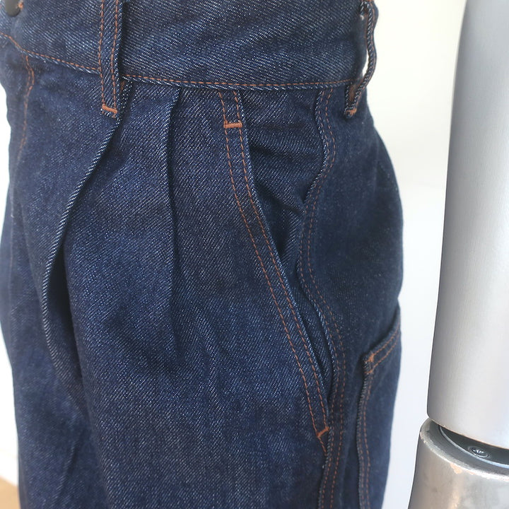 Kallmeyer Deep Pocket Wide Leg Jeans Raw Indigo Size 6 L32 NEW