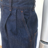 Kallmeyer Deep Pocket Wide Leg Jeans Raw Indigo Size 6 L32 NEW