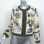 Veronica Beard Benicia Embroidered Silk Jacket Cream/Multi Size 8