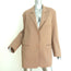 The Frankie Shop Oversized Blazer Beige Stretch Suiting Size Extra Small/Small