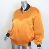 Pierre-Louis Mascia Alo Reversible Satin Bomber Jacket Multi/Yellow Size Small