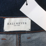 Kallmeyer Deep Pocket Wide Leg Jeans Raw Indigo Size 6 L32 NEW