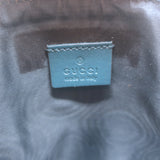 Gucci x Sega Guccy Stars Dome Crossbody Bag Teal & Metallic Gold Leather