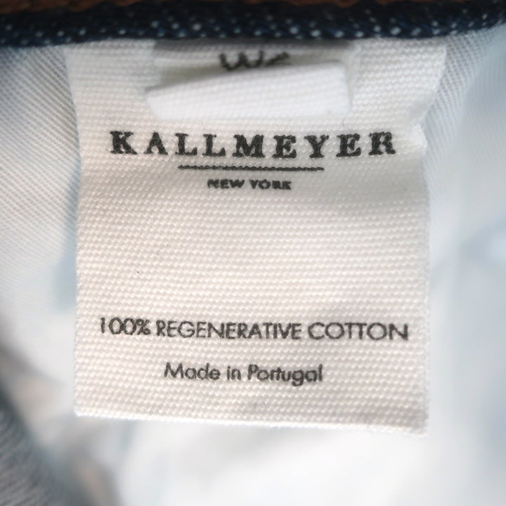 Kallmeyer Deep Pocket Wide Leg Jeans Raw Indigo Size 6 L32 NEW