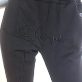 Rick Owens x Champion Logo-Embroidered Joggers Black Size Extra Small Unisex