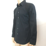 Alexander McQueen Harness Sport Shirt Black Stretch Cotton Size 48