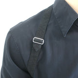 Alexander McQueen Harness Sport Shirt Black Stretch Cotton Size 48