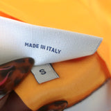 Pierre-Louis Mascia Alo Reversible Satin Bomber Jacket Multi/Yellow Size Small