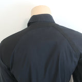 Alexander McQueen Harness Sport Shirt Black Stretch Cotton Size 48
