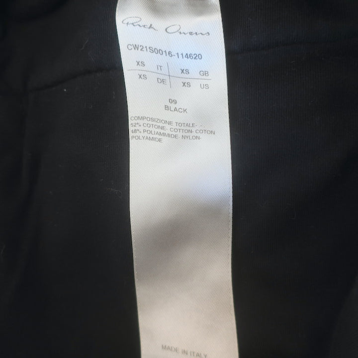 Rick Owens x Champion Logo-Embroidered Joggers Black Size Extra Small Unisex
