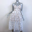 Self-Portrait Azaelea Guipure Lace Midi Dress White Size US 4