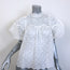 Ulla Johnson Lenna Broderie Anglaise Top White Size 0 Puff Sleeve Blouse NEW