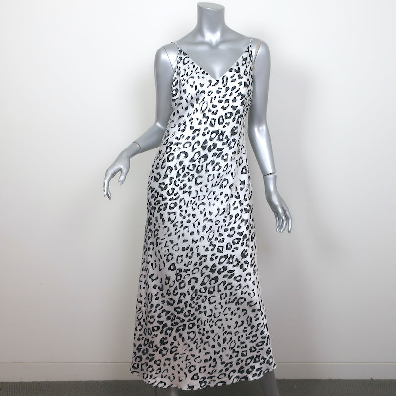 L'AGENCE Seridie Dress In White/Black L'AGENCE Seridie Dress In White/Black