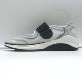 Chanel CC Strap Mesh Running Sneakers Light Gray Size 38