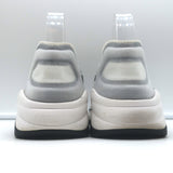 Chanel CC Strap Mesh Running Sneakers Light Gray Size 38