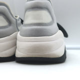 Chanel CC Strap Mesh Running Sneakers Light Gray Size 38