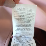 Gucci Mock Neck Sleeveless Buttoned Mini Dress Dusty Pink Crepe Size 46