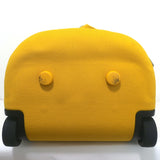 Louis Vuitton Horizon 55 Soft Duffle Roller Suitcase Yellow Monogram Knit