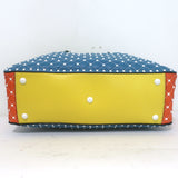 Valentino Free Rockstud Spike Bowling Bag Multi Leather Extra Large Crossbody