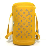 Louis Vuitton Horizon 55 Soft Duffle Roller Suitcase Yellow Monogram Knit