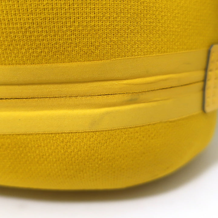 Louis Vuitton Horizon 55 Soft Duffle Roller Suitcase Yellow Monogram Knit