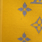 Louis Vuitton Horizon 55 Soft Duffle Roller Suitcase Yellow Monogram Knit