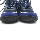 Chanel 19C High Top Sneakers Navy Neoprene & Mesh Size 35.5