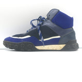 Chanel 19C High Top Sneakers Navy Neoprene & Mesh Size 35.5