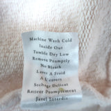 Frank & Eileen Tee Lab Ribbed Knit Pullover Sweatshirt Light Pink Size Medium