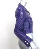 Courreges Re-Edition Vinyl Jacket Purple Size 36