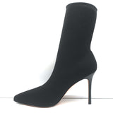 Veronica Beard Lisa Stretch Knit Sock Boots Black Size 10 NEW