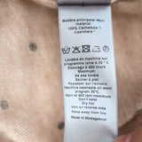 Zadig & Voltaire Riviera Rhinestone Cashmere Sweater Blush Size Extra Small NEW