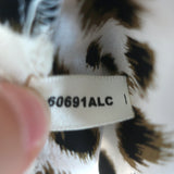 L'Agence Stella Shirtdress Leopard Print Silk Size Medium Belted Mini Dress