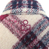 Isabel Marant Etoile Harveli Plaid Shirt Jacket Beige Wool-Blend Size 32