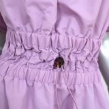 STAUD Vine Off the Shoulder Smocked Maxi Dress Lavender Size Medium NEW