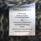 Veronica Beard Chaya Puff Sleeve Sweater Multicolor Alpaca-Blend Size Large