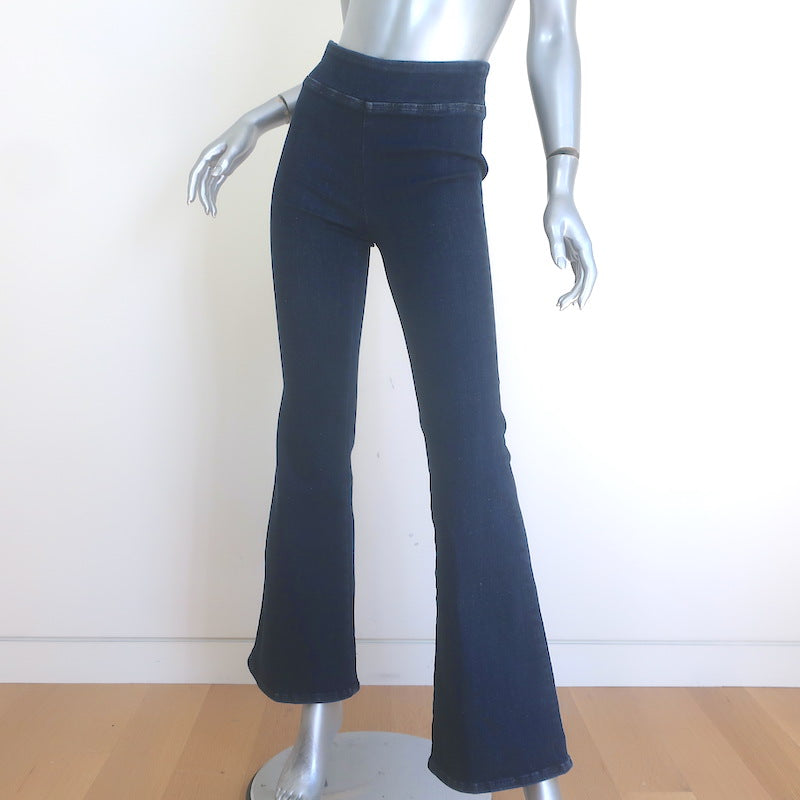FRAME The Jetset Flare Jeans Keller Blue Stretch Denim Size 1 NEW