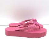 Gucci Pascar GG Marmont Platform Flip Flop Sandals Pink Size 35