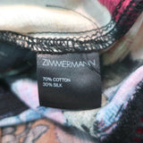 Zimmermann Trinity Artisan Patchwork Dress Multicolor Cotton-Silk Size 0
