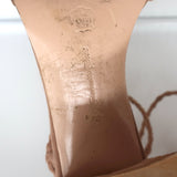 Gianvito Rossi Sandals Liya Dusty Rose Braided Suede Size 40 Ankle Strap Heels