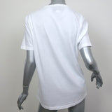 Gucci Logo T-Shirt White Size Medium Short Sleeve Top