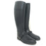 Givenchy Eva Chain Knee-High Rain Boots Black Rubber Size 40