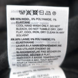 Toteme Ribbed Turtleneck Sleeveless Midi Dress Gray Wool-Blend Size Large